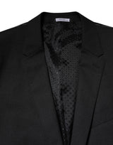 Dolce & Gabbana Dark Gray MARTINI Single Breasted Jacket