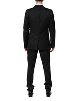 Dolce & Gabbana Dark Gray MARTINI 2 Pc Single Breasted Suit