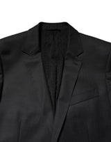 Dolce & Gabbana Dark Gray MARTINI 2 Pc Single Breasted Suit