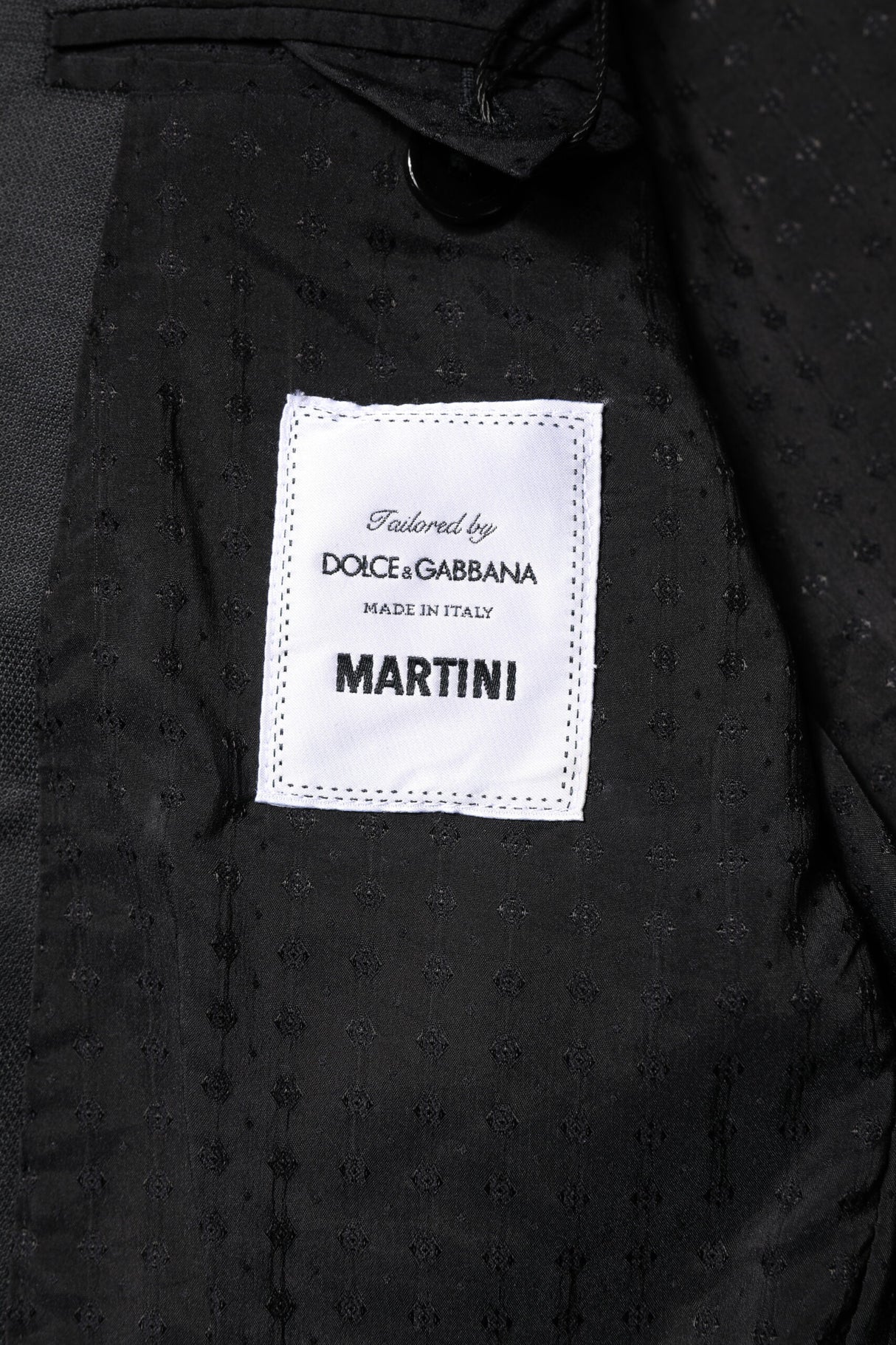 Dolce & Gabbana Dark Gray MARTINI 2 Pc Single Breasted Suit