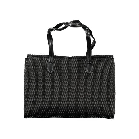 Mario Valentino Black Polyethylene Women Handbag
