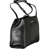 Mario Valentino Black Polyethylene Women Handbag