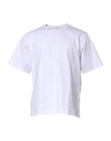 Dolce & Gabbana White Cotton Short Sleeves Crew Neck T-shirt