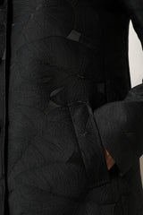 Dolce & Gabbana Black Single Breasted Trench Coat Jacket