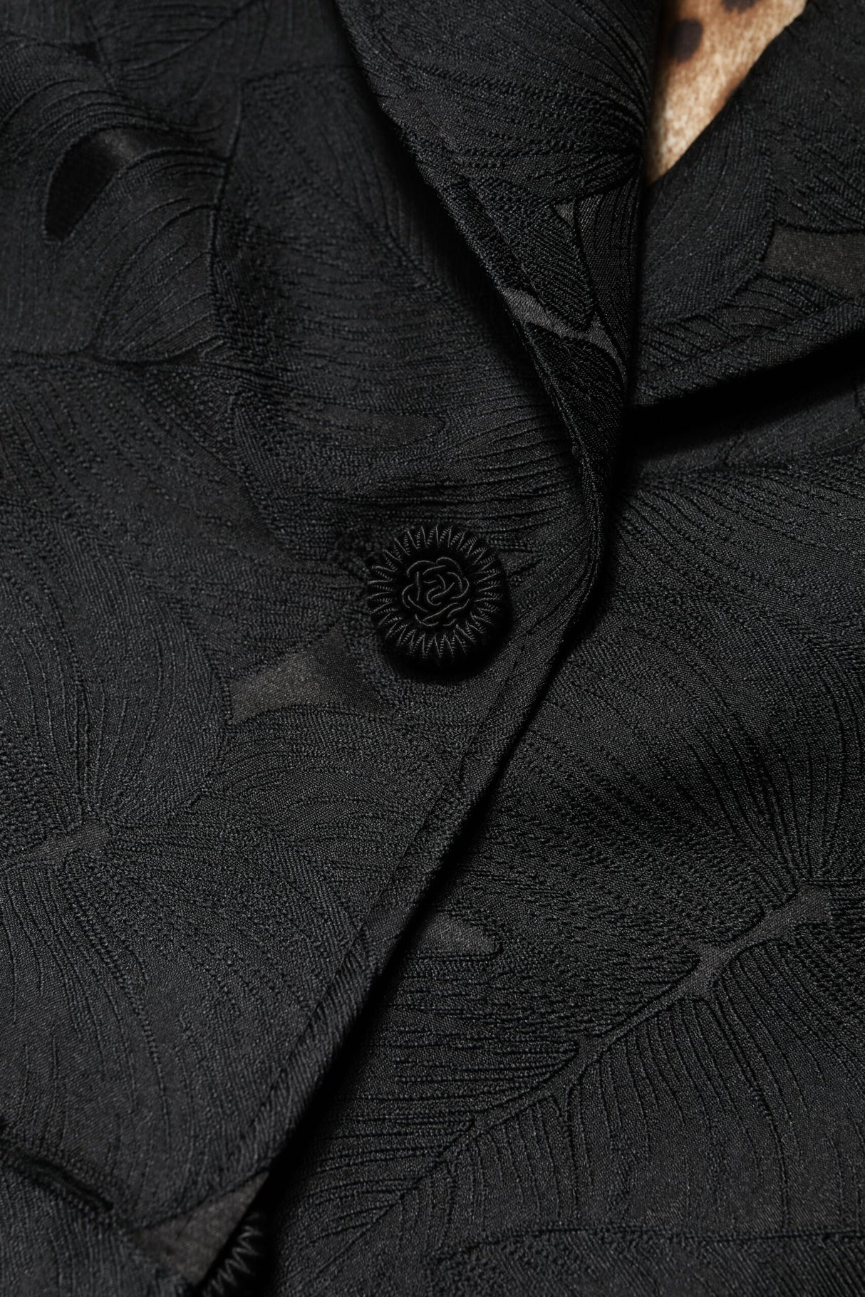 Dolce & Gabbana Black Single Breasted Trench Coat Jacket