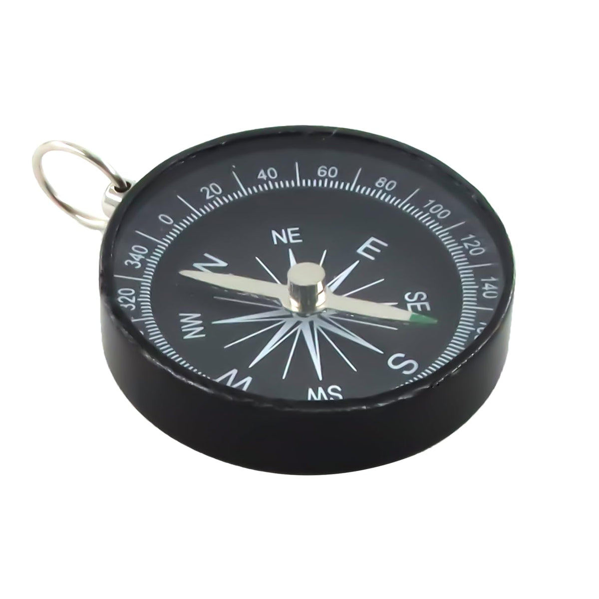 Boguish Pocket Compass Survival Sports Navigation Compass with Key Ring for Outdoors Camping Hiking