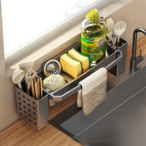 Rag Drain Rack for Kitchen Sink Storage and Organization
