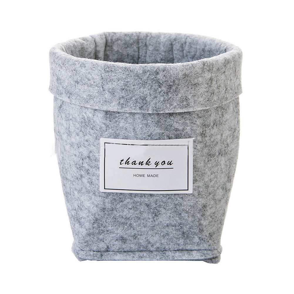 Creative Desktop Planter with Vintage Design (Felt)