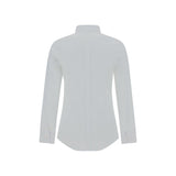 Dolce & Gabbana White Elastane Dress Shirt