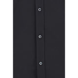 Dolce & Gabbana Black Elastane Dress Shirt