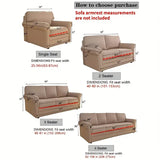 L Shaped Breathable Elastic Sofa Cover for Home Decor