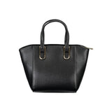 Tommy Hilfiger Black Polyurethane Women Handbag