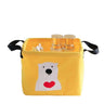 Cotton Linen Desktop Storage Basket - Japanese Style