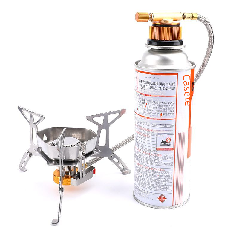 Portable Blue-Flame Camping Stove