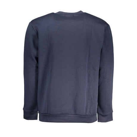 Cavalli Class Blue Polyester Men's Sweatshirt