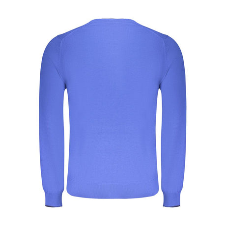 North Sails Blue Cotton Men's Sweater
