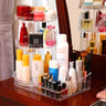 Acrylic Makeup Organizer with Rotating Storage Rack