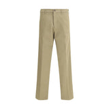 Prada Beige Cotton Chino Pants
