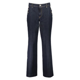 Guess Jeans Blue Cotton Flared Jeans
