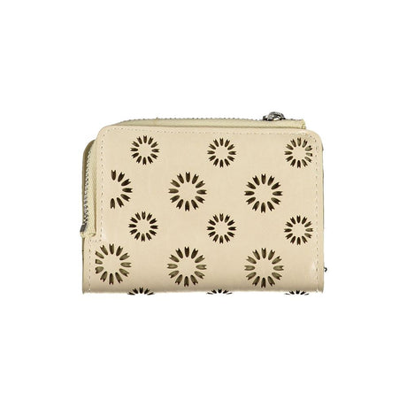 Desigual Beige Polyurethane Women Wallet