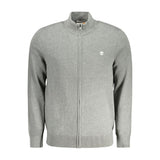 Timberland Gray Cotton Cardigan