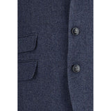 Brunello Cucinelli Blue Wool Blazer