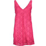 Desigual Pink Viscose Women Dress