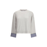 Brunello Cucinelli Gray Cashmere Cashmere Sweater