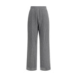 Brunello Cucinelli Gray Cotton Casual Pants