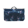 Portable Double Zipper Flamingo Wash Cosmetic Bag