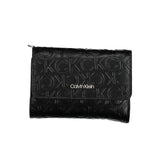 Calvin Klein Black Polyurethane Women Wallet
