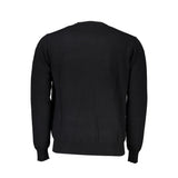 Harmont & Blaine Black Cotton Men Sweater