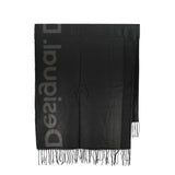 Desigual Black Polyester Women Poncho