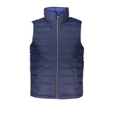 La Martina Blue Polyamide Sleveless Jacket