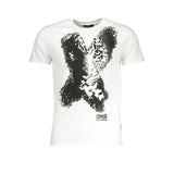 Cavalli Class White Cotton Men's T-Shirt