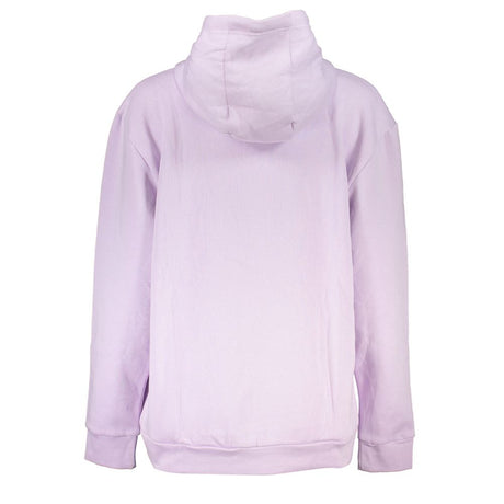 Cavalli Class Purple Cotton Sweatshirt