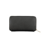 Tommy Hilfiger Black Polyurethane Women Wallet