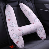 Children's Car Headrest Pillow for Comfortable Sleeping