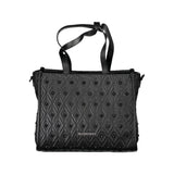 Mario Valentino Black Polyurethane Women Handbag