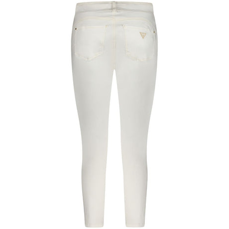 Guess Jeans White Cotton Women's Skinny Jean