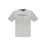 North Sails Brown Cotton Men T-Shirt