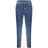 Calvin Klein Blu Cotton Women's Jean