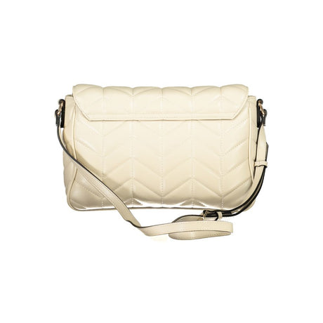 Mario Valentino Beige Polyurethane Women's Bag