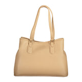 Valentino Beige Polyethylene Handbag