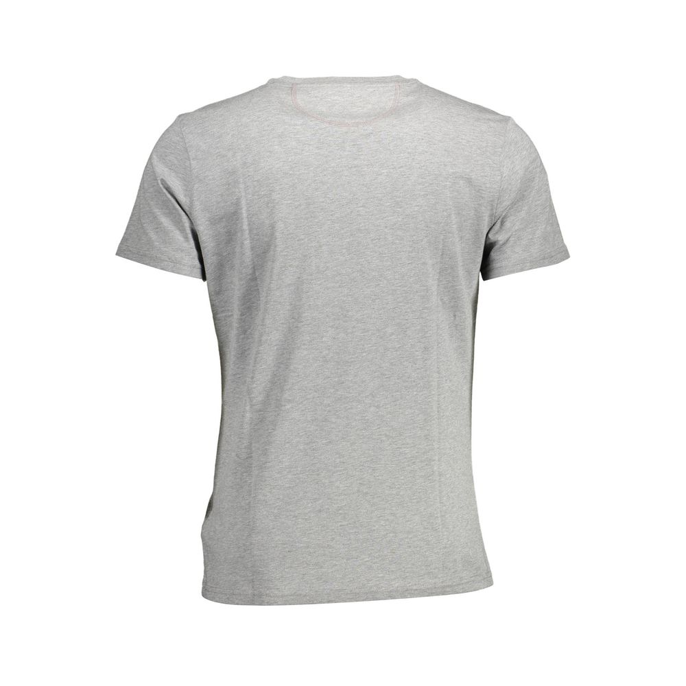 La Martina Grigio Cotton Men's T-Shirt