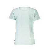Levi's Blue Cotton Women T-Shirt