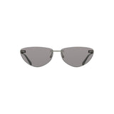 Calvin Klein Black Metal Women Sunglass