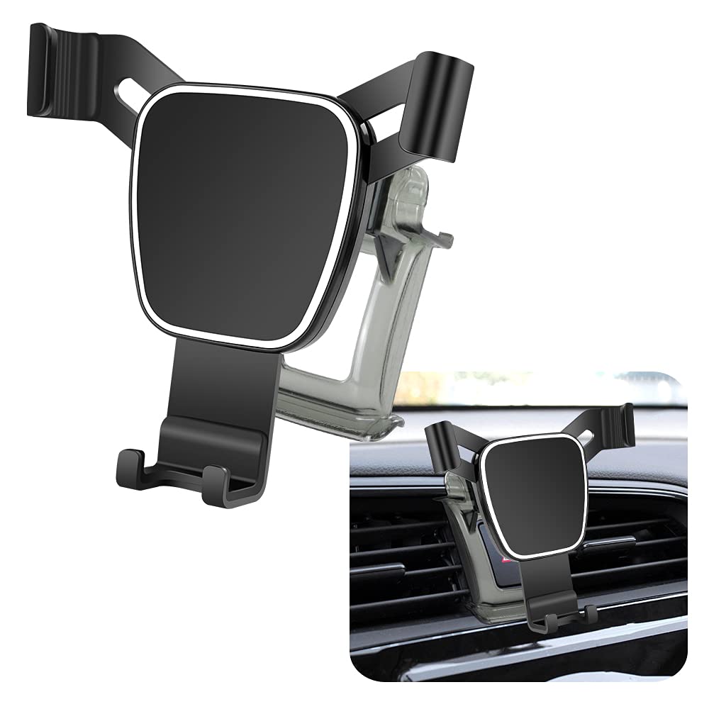 LUNQIN Car Phone Holder for 10th gen 2016-2021 Honda Civic Auto Accessories Navigation Bracket Interior Decoration Mobile Cell Phone Mount