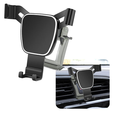 LUNQIN Car Phone Holder for 10th gen 2016-2021 Honda Civic Auto Accessories Navigation Bracket Interior Decoration Mobile Cell Phone Mount