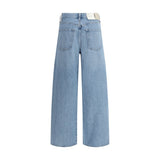 Citizens of Humanity Light Blue Cotton High-Waisted Jean